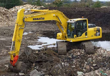 Гусеничный экскаватор Komatsu PC210NLC